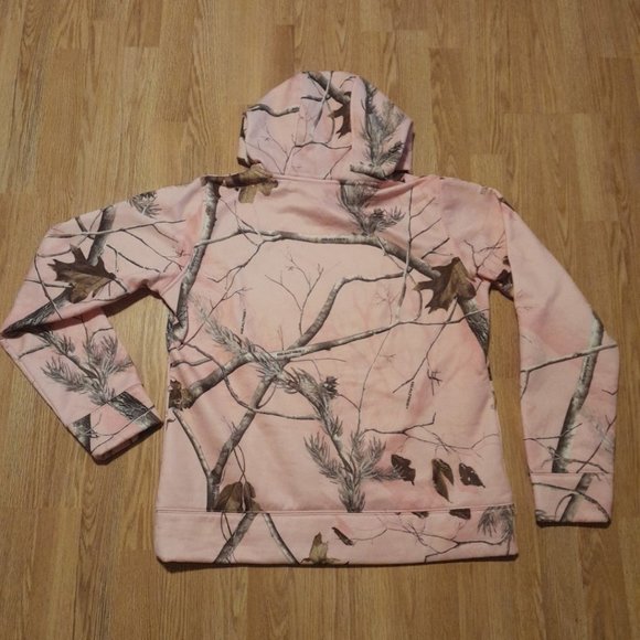Pink camouflage hoodie - Picture 2 of 2